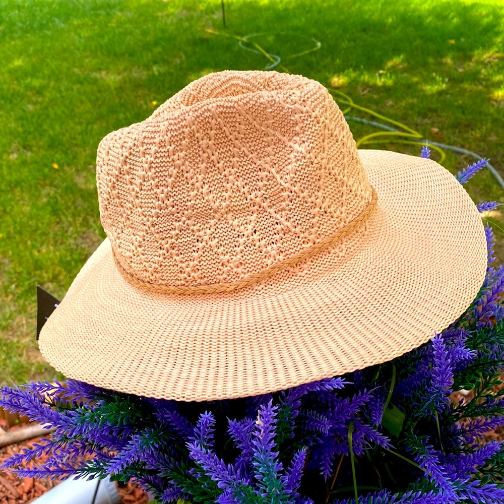 Rose Gold C.C sun hat
